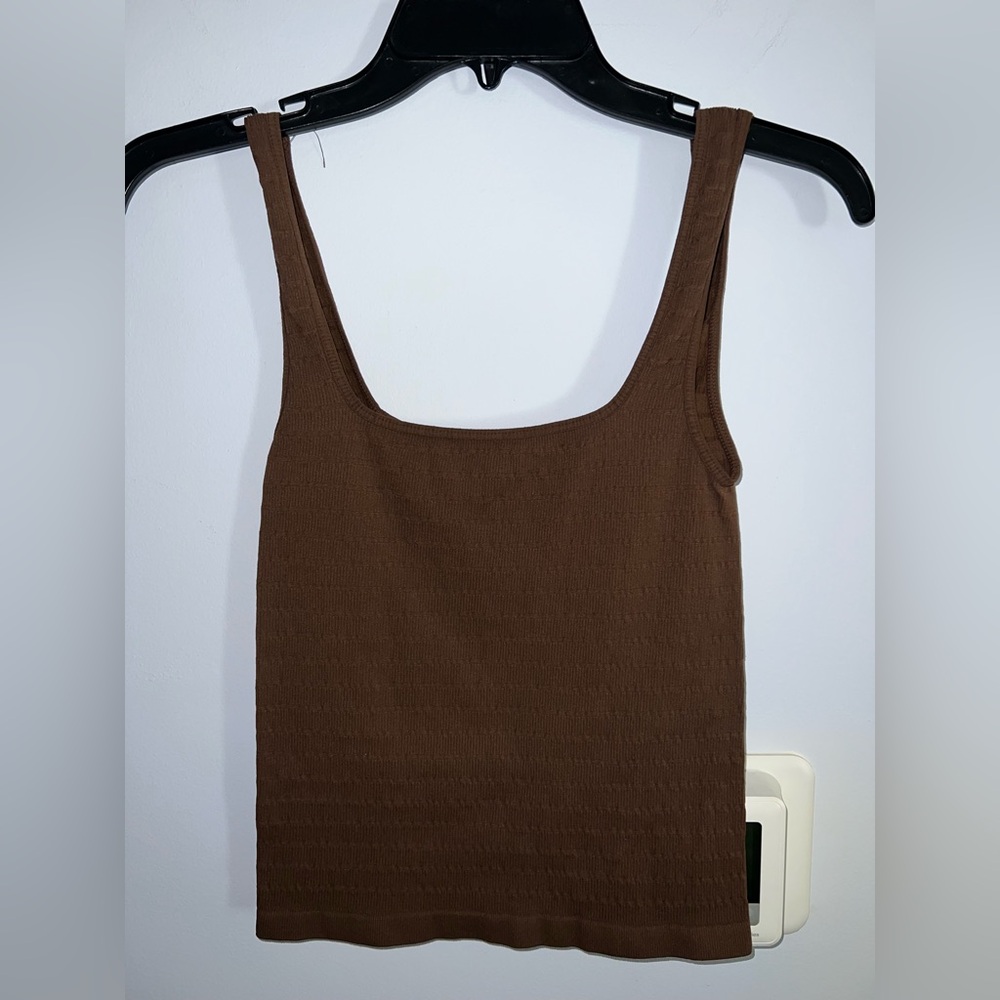 Free People Ribbed Squareneck Tank - Picture 3 of 3